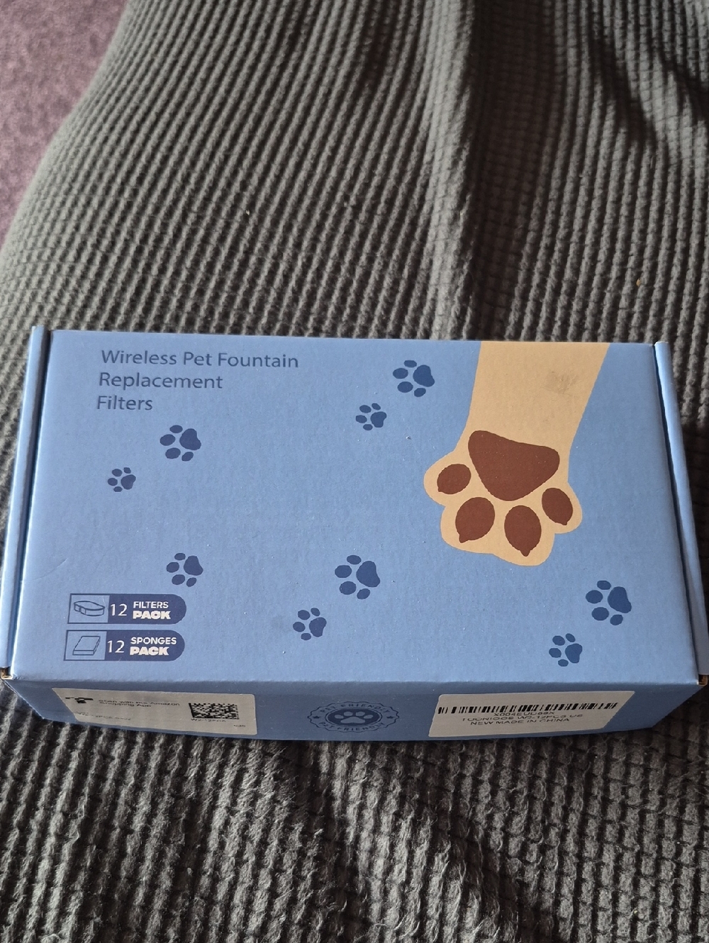 Wireless Pet Fountain Replacement Filters - Blue